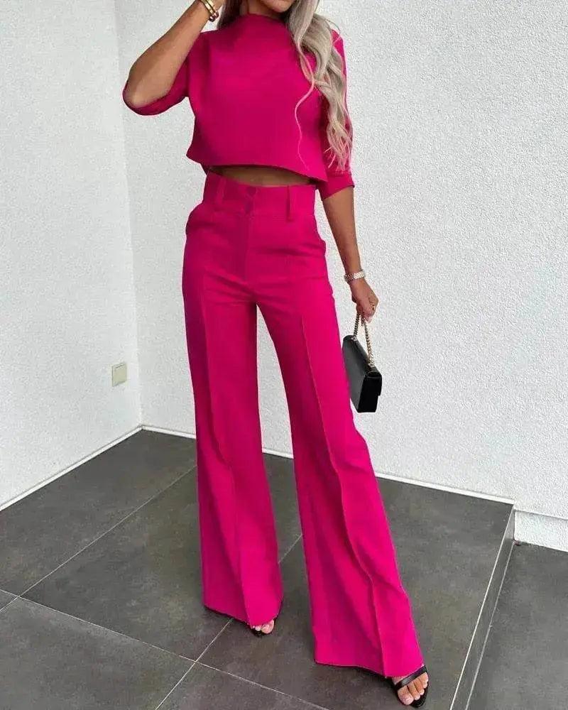 Fashion Tops High Waist Wide Leg - EX-STOCK Canada