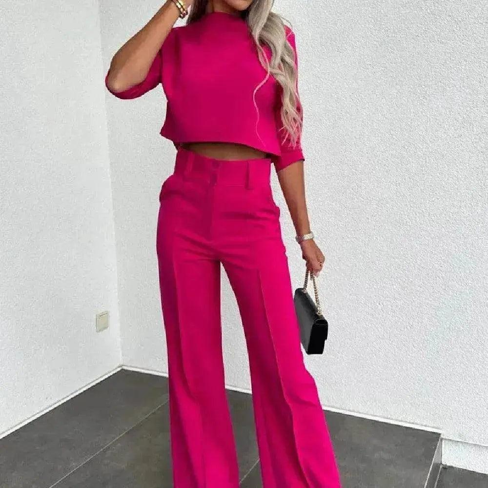 Fashion Tops High Waist Wide Leg - EX-STOCK Canada