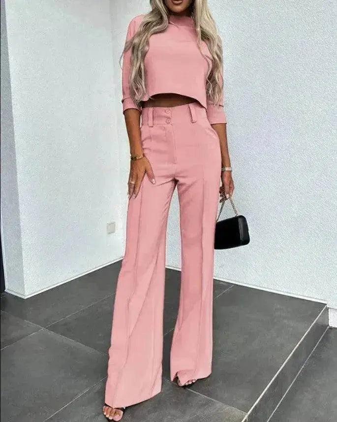 Fashion Tops High Waist Wide Leg - EX-STOCK Canada