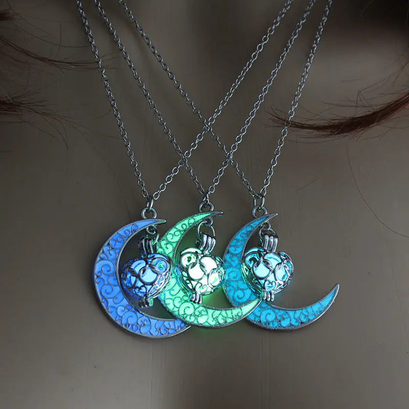 Fashion Trendy Men's Domineering Luminous Flame Dragon Necklace - EX-STOCK Canada
