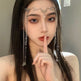Fashion Water Drop Long Tassel Hairpin EX-STOCK Canada