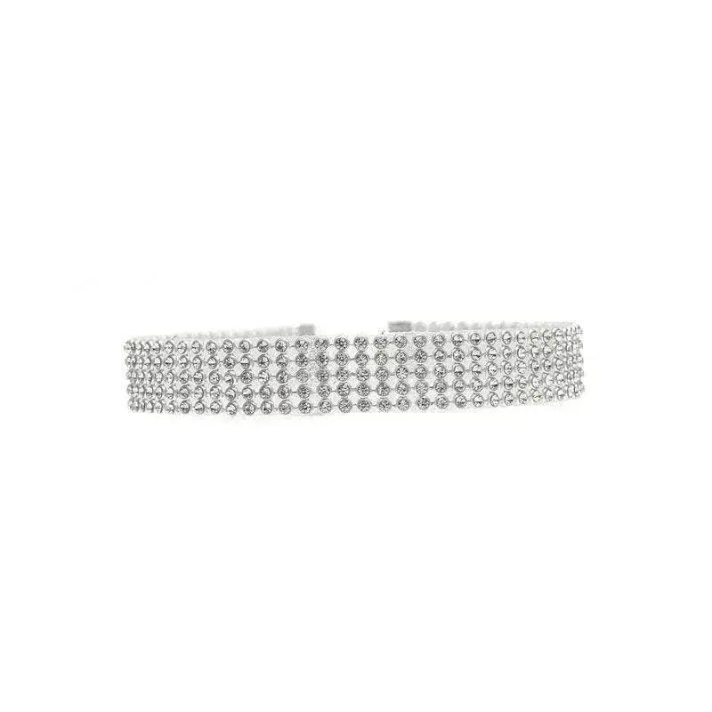 Collana Choker da Donna alla Moda con Cristalli e Strass Gioielli per Matrimonio Choker Collane da Donna - EX-STOCK Canada