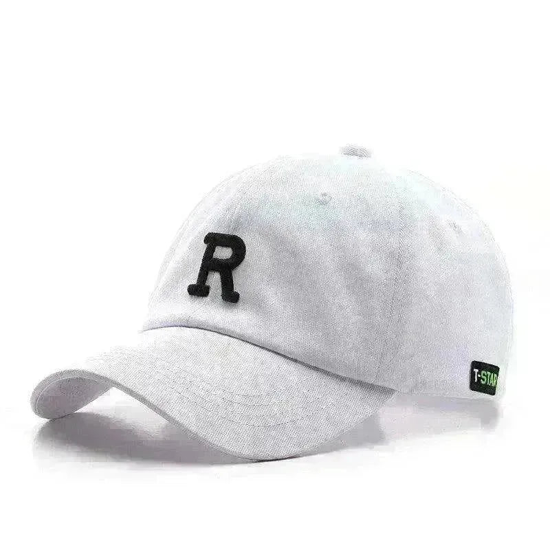 Fashionable Outdoor Simple One Letter Embroidery Sunshade Hat - EX-STOCK CANADA