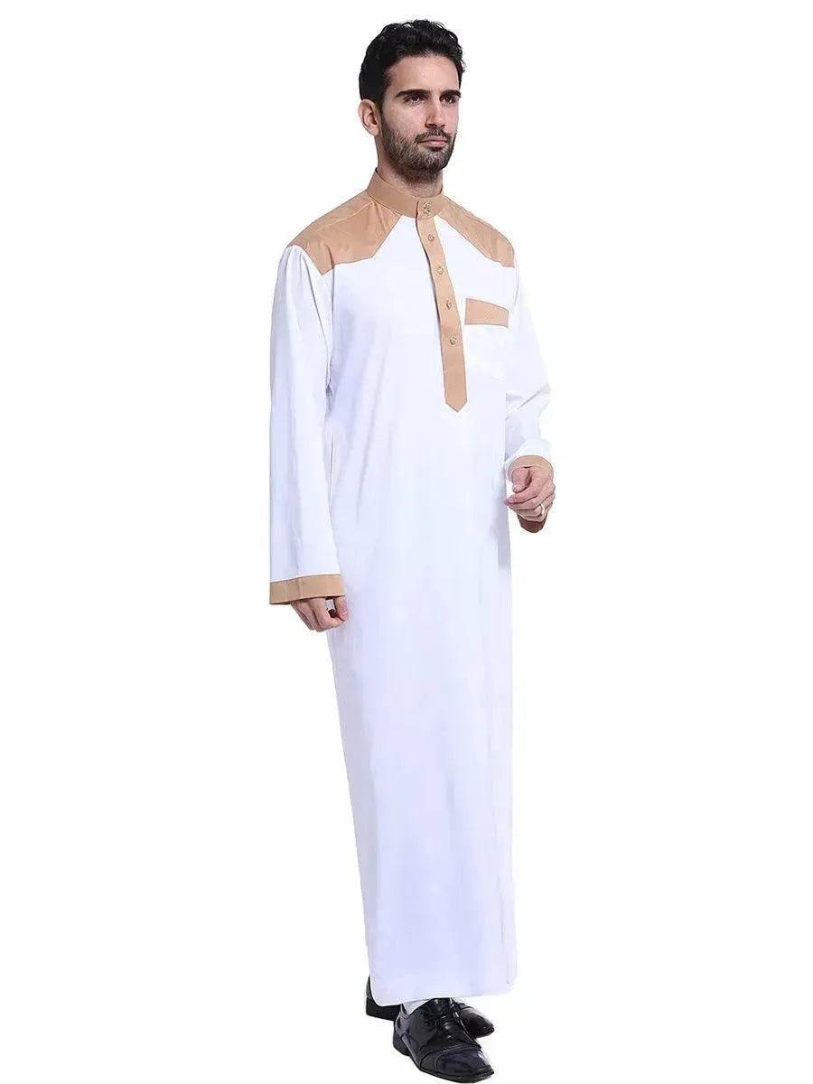 Modische und elegante arabische Dubai Mittlerer Osten Herrenrobe Marokkanische Herren-Jalabiya - EX-STOCK Canada