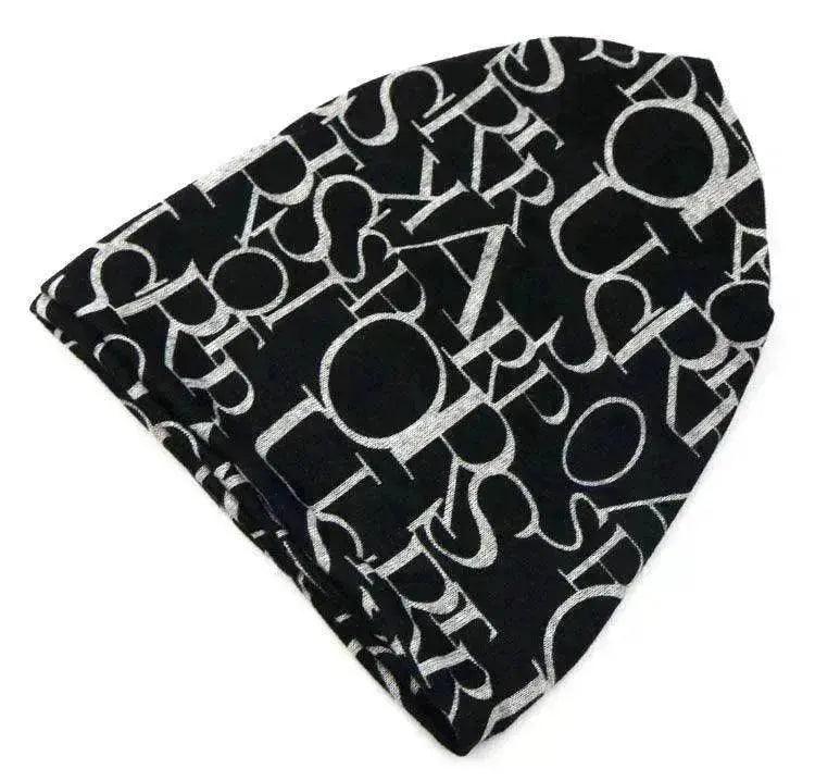 Damenbaumwollbuchstaben Turban-Einschränkungsmodenhut - EX-STOCK Canada