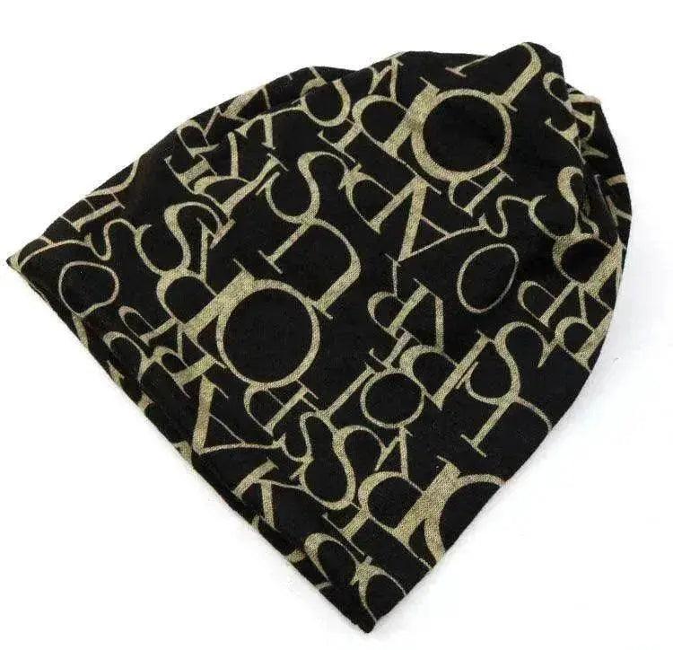 Damenbaumwollbuchstaben Turban-Einschränkungsmodenhut - EX-STOCK Canada