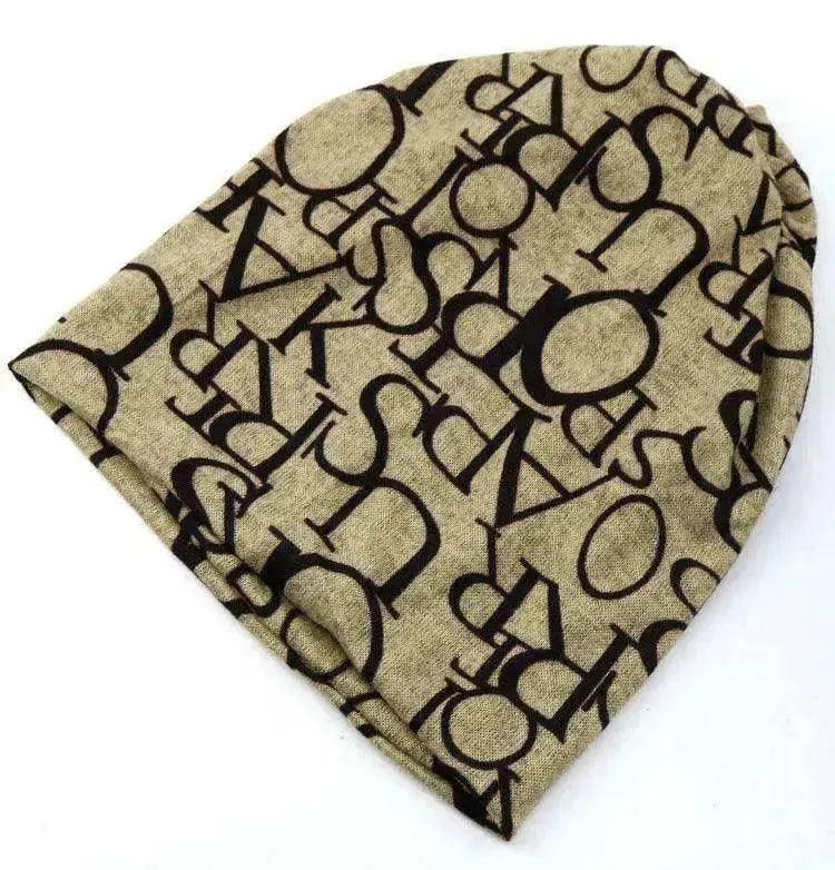 Damenbaumwollbuchstaben Turban-Einschränkungsmodenhut - EX-STOCK Canada