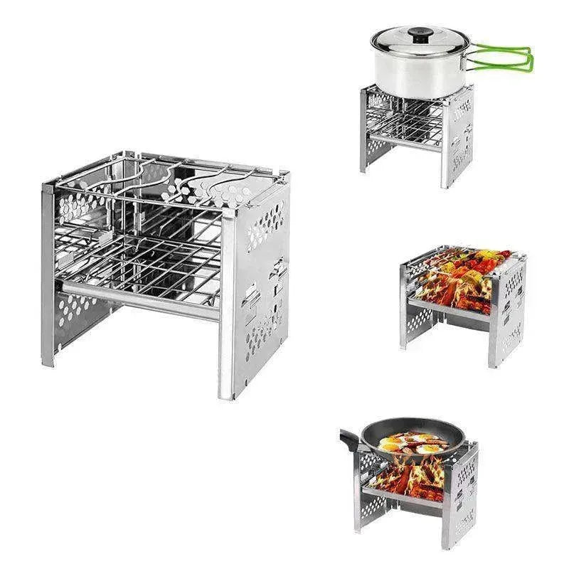 Poêle à barbecue mini à bois de chauffage - EX-STOCK CANADA