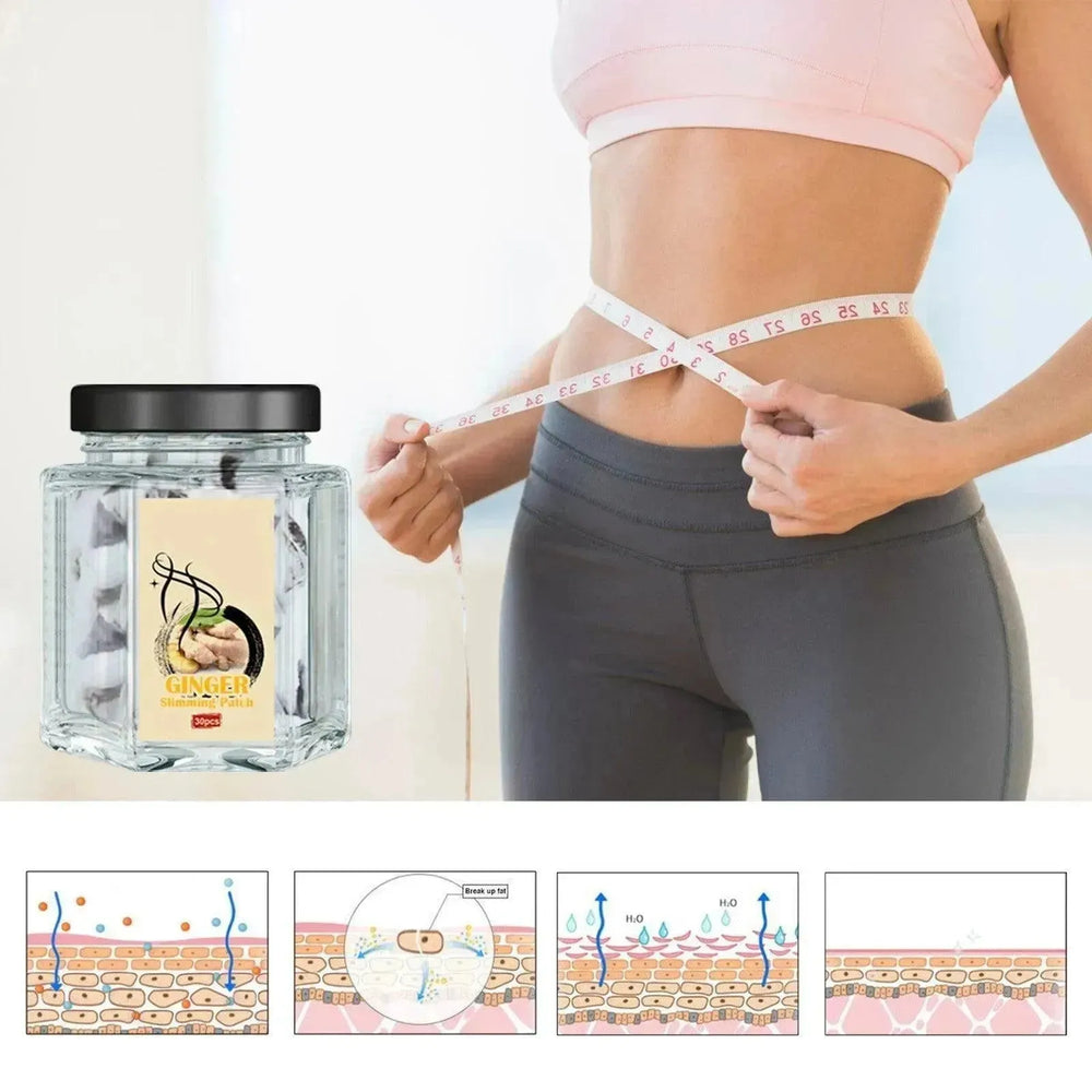 Firming Belly Ginger Body Shaping Sticker - EX-STOCK CANADA