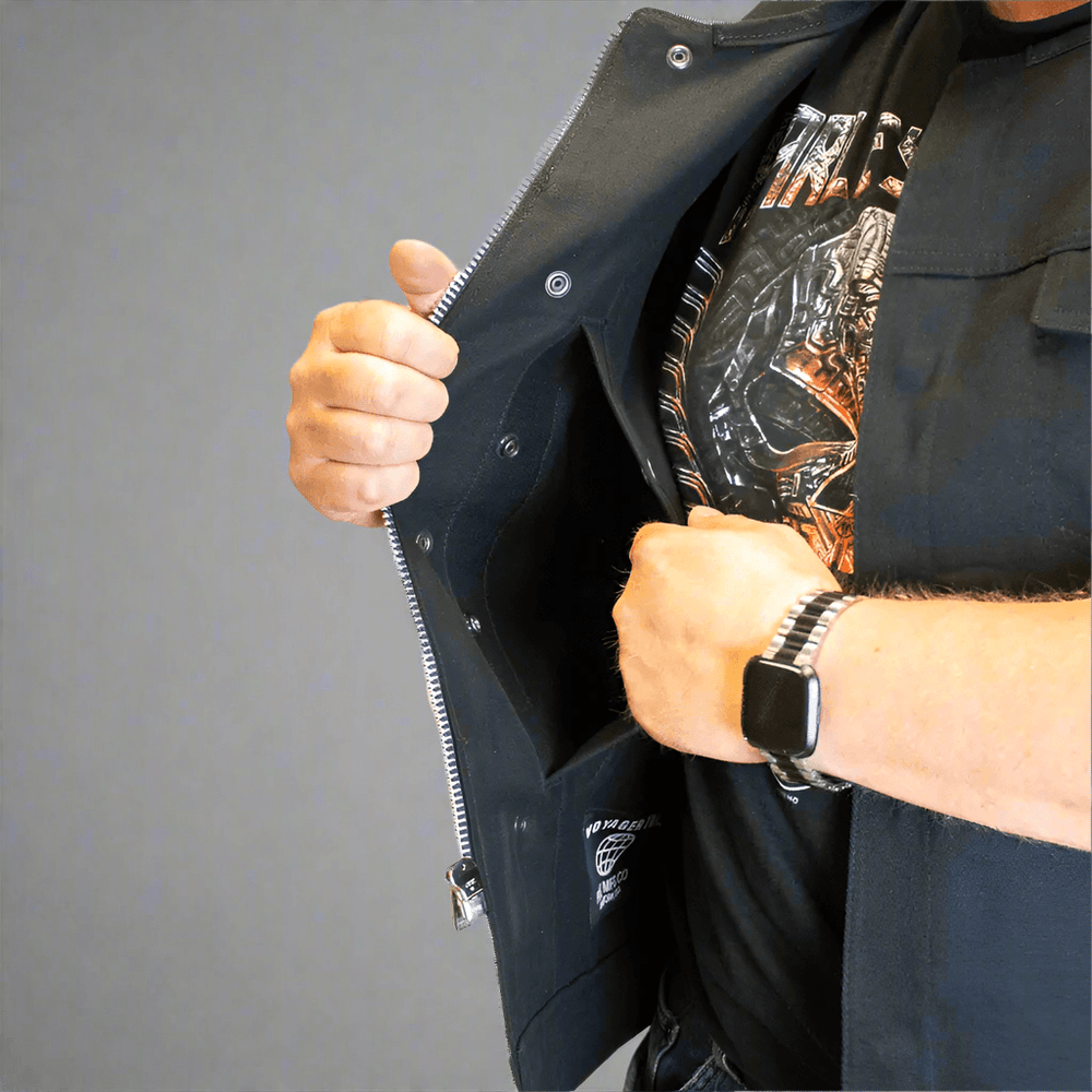 Gilet en sergé pour hommes de First MFG Co.EX-STOCK Canada