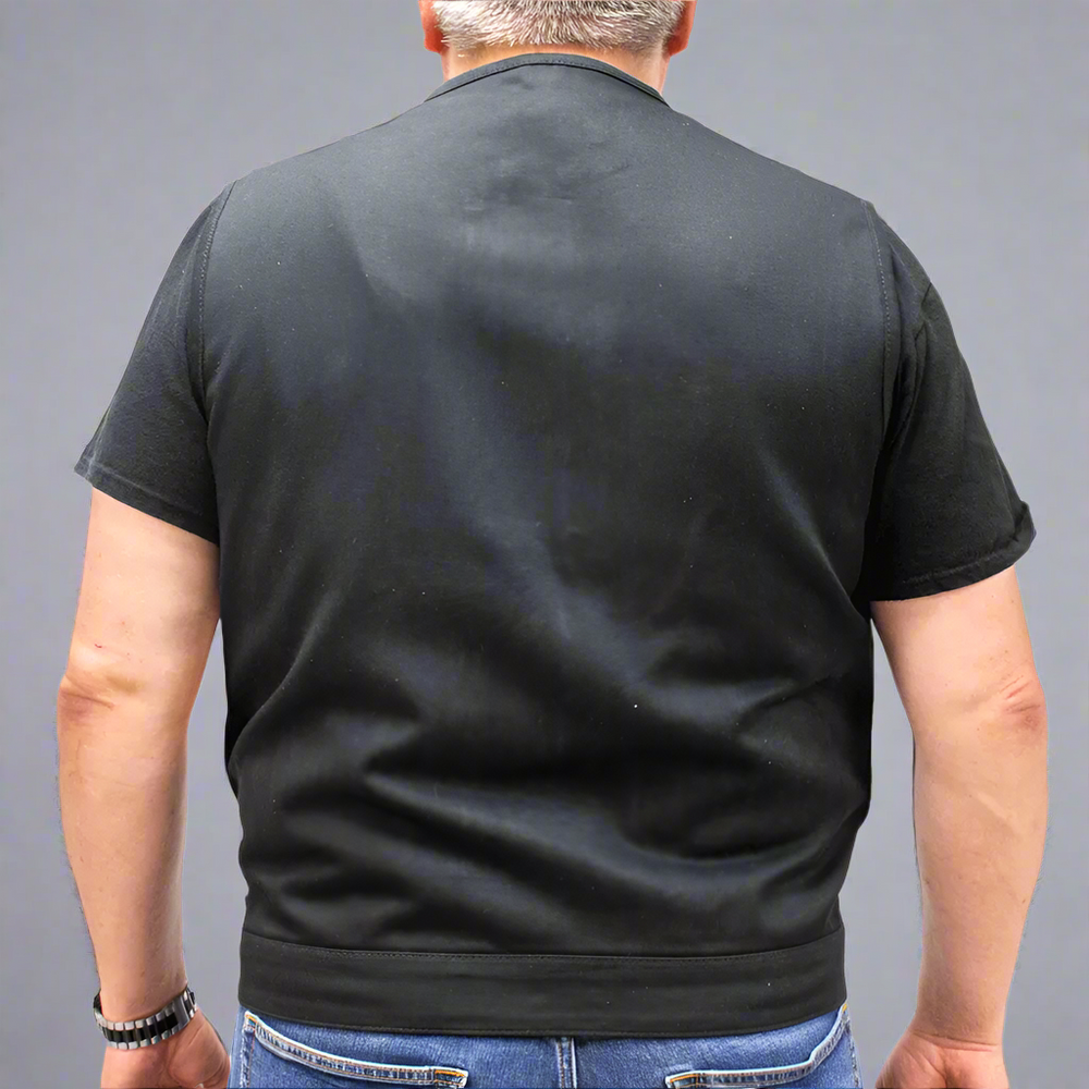 First MFG Co. Men's Motorcycle Twill Vest EX-STOCK Canada