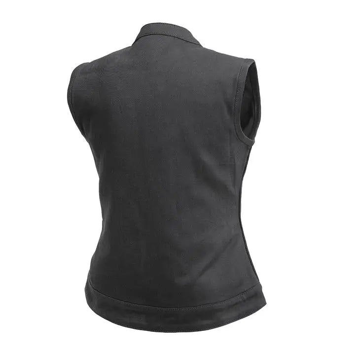 Gilet da donna Lexy in twill per motociclista di First MFG Co.EX-STOCK Canada