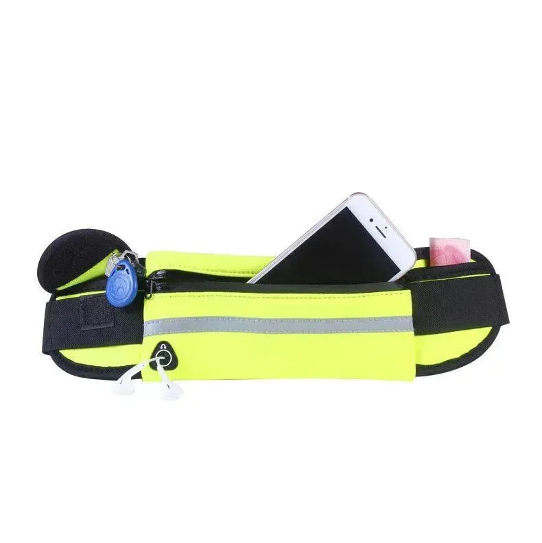 Riñonera de Fitness con Bolsillo, Cinturón Delgado para Correr y Trotar, Bolsa Fanny para Senderismo, Ciclismo, Entrenamiento Deportivo y Gimnasio - EX-STOCK CANADA