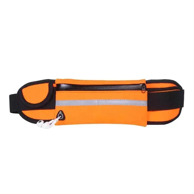 Riñonera de Fitness con Bolsillo, Cinturón Delgado para Correr y Trotar, Bolsa Fanny para Senderismo, Ciclismo, Entrenamiento Deportivo y Gimnasio - EX-STOCK CANADA