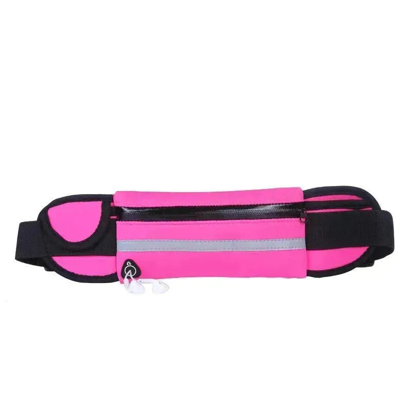 Riñonera de Fitness con Bolsillo, Cinturón Delgado para Correr y Trotar, Bolsa Fanny para Senderismo, Ciclismo, Entrenamiento Deportivo y Gimnasio - EX-STOCK CANADA