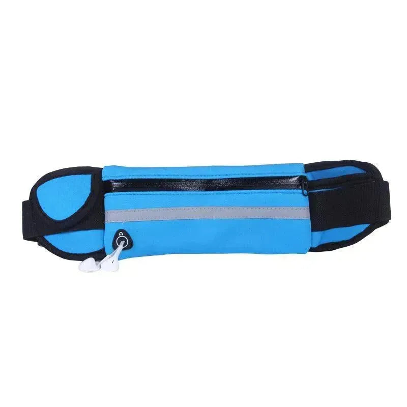 Riñonera de Fitness con Bolsillo, Cinturón Delgado para Correr y Trotar, Bolsa Fanny para Senderismo, Ciclismo, Entrenamiento Deportivo y Gimnasio - EX-STOCK CANADA