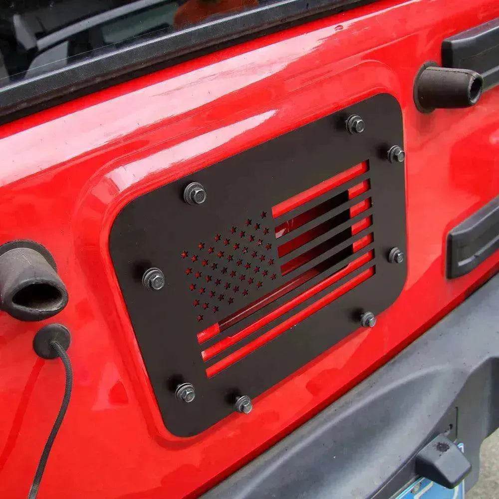 Five-Star Tailgate Vent Cover Plate Wrangler Modified Accessories - EX-STOCK Canada