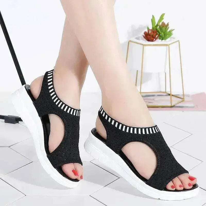 Flat bottom casual student mesh women's shoes - EX-STOCK Canada