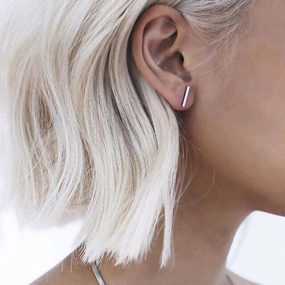 Flat earrings female earrings EX-STOCK Canada
