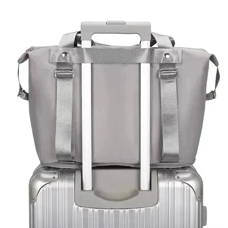 Folding Travel Bags For Backpack Handbag Sholder Bag Gym Fitness Weekender Overnight Women - EX-STOCK CANADA