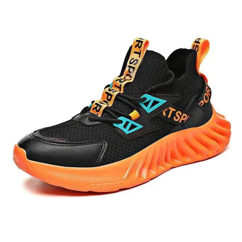 Commercio Estero Scarpe Maschili Taglia Grande 46 Cross-Border Scarpe Estive in Rete Intrecciata Casual Sportive Scarpe Maschili con Suola Spessa Ultra-Leggere Scarpe da Corsa Daddy - EX-STOCK Canada