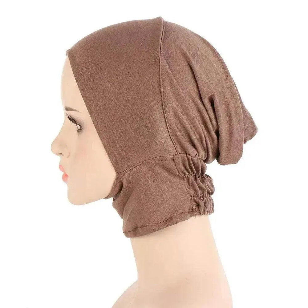 Four-Season Silk Cotton Pullover Hat in Solid Color with Elastic Fit - EX-STOCK Canada
