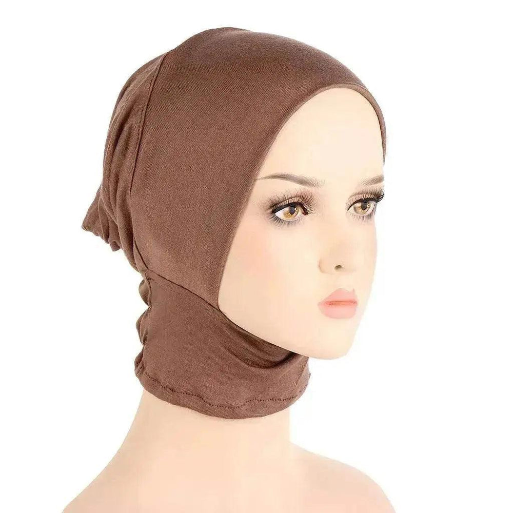 Four-Season Silk Cotton Pullover Hat in Solid Color with Elastic Fit - EX-STOCK Canada