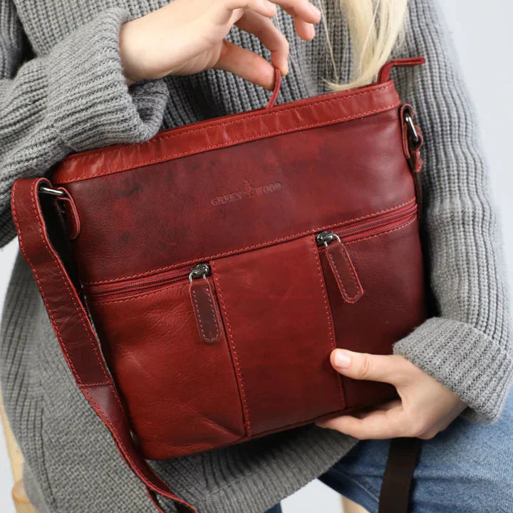 Greenwood Leder Crossbody-Tasche - EX-STOCK Canada