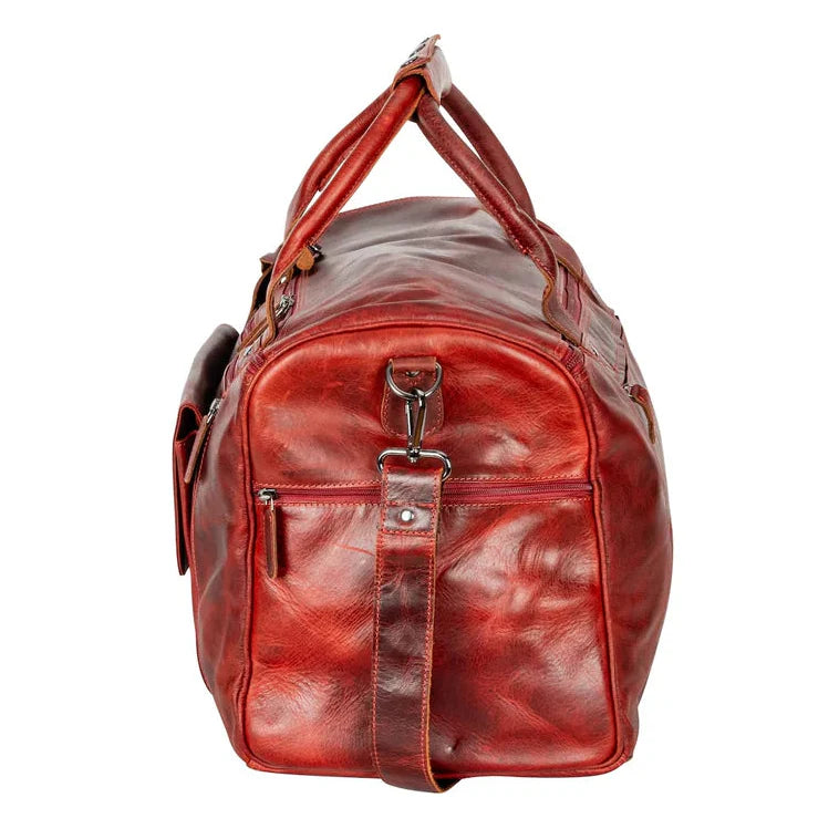 Sac de voyage en cuir Greenwood Leather Regina grandEX-STOCK Canada
