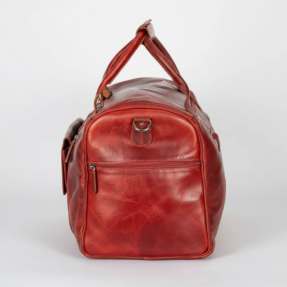 Greenwood Leather Regina Large Travel Duffle Bag