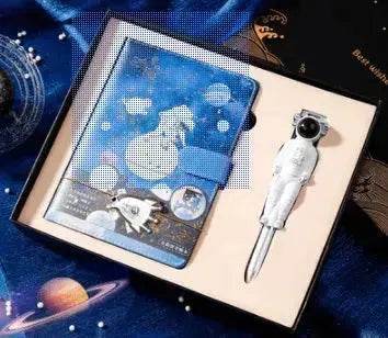 Galaxy Dream Coloring Page Notebook Cute Cartoon Astronaut - EX-STOCK Canada