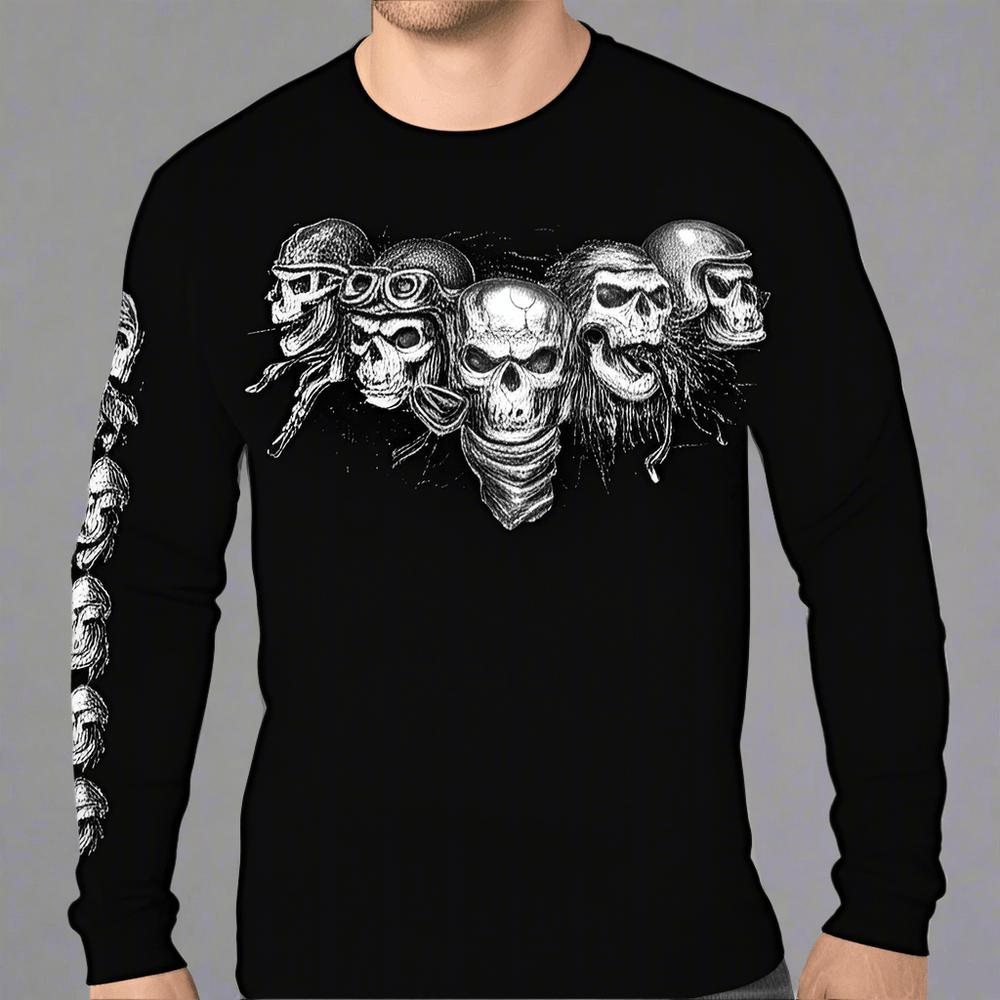 Camicia a maniche lunghe BOL da uomo Five SkullsEX-STOCK Canada