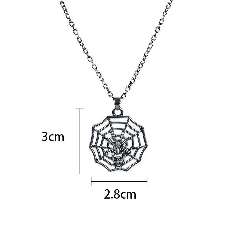 Collana con Ciondolo Testa di Zucca Pipistrello Teschio Fantasma del Festival dei Fantasmi - EX-STOCK Canada
