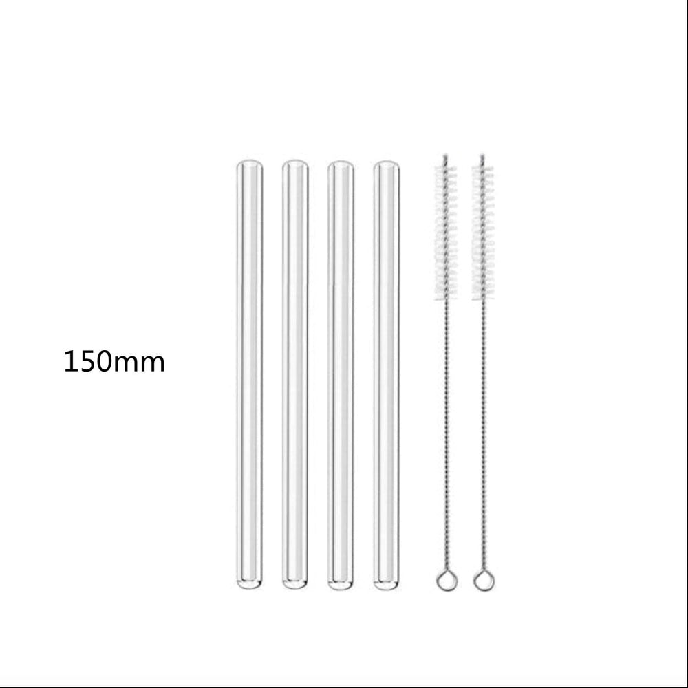 Glass Straws, Pearl Milk Tea Coarse Drinking Straws, Non-disposable Transparent Water Cups, Long Straws EX-STOCK Canada