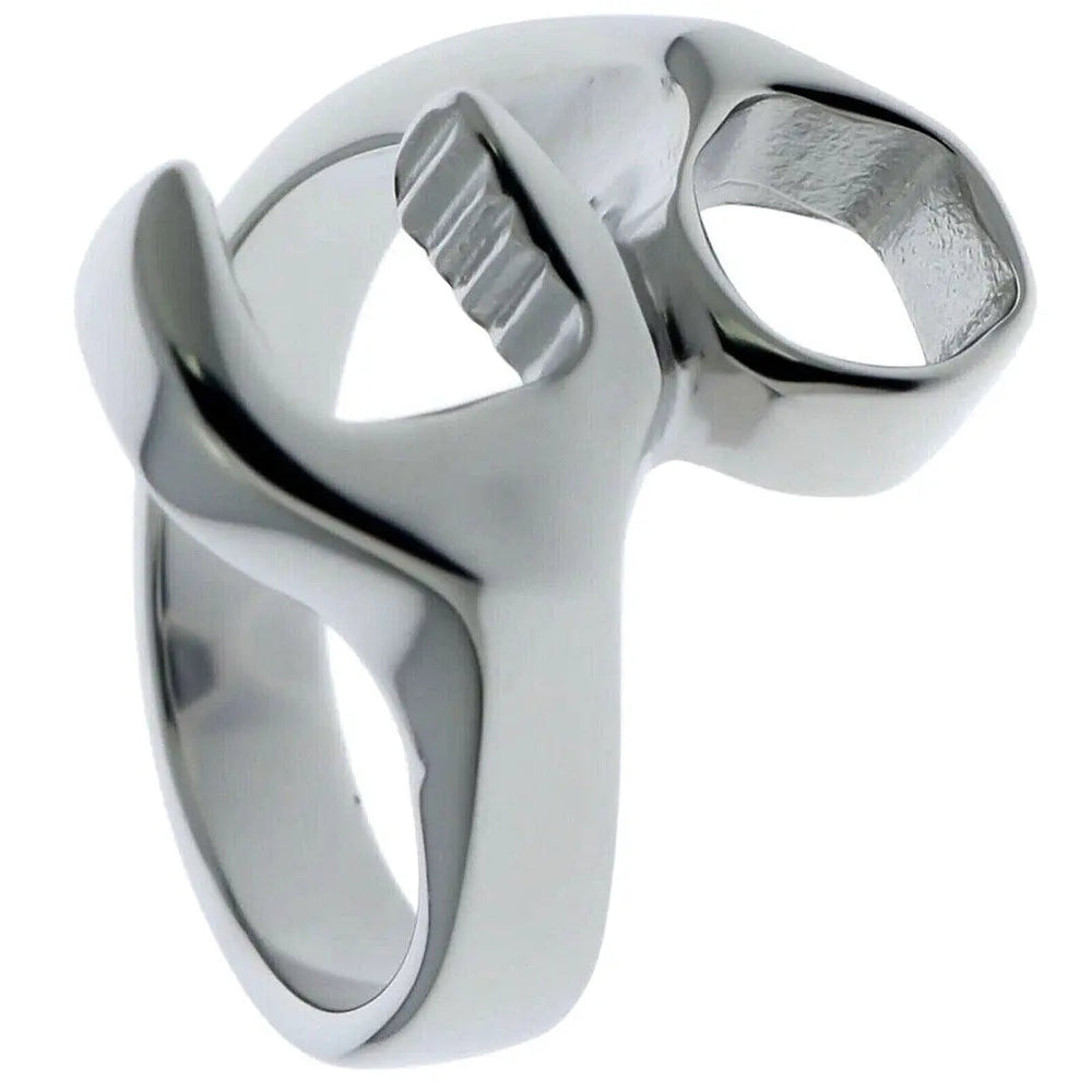 Bague clé à molette pour motard GoSteel pour hommesEX-STOCK Canada