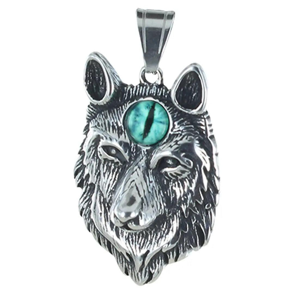 Ciondolo Occhio Malvagio Direwolf da Uomo GoSteelEX-STOCK Canada