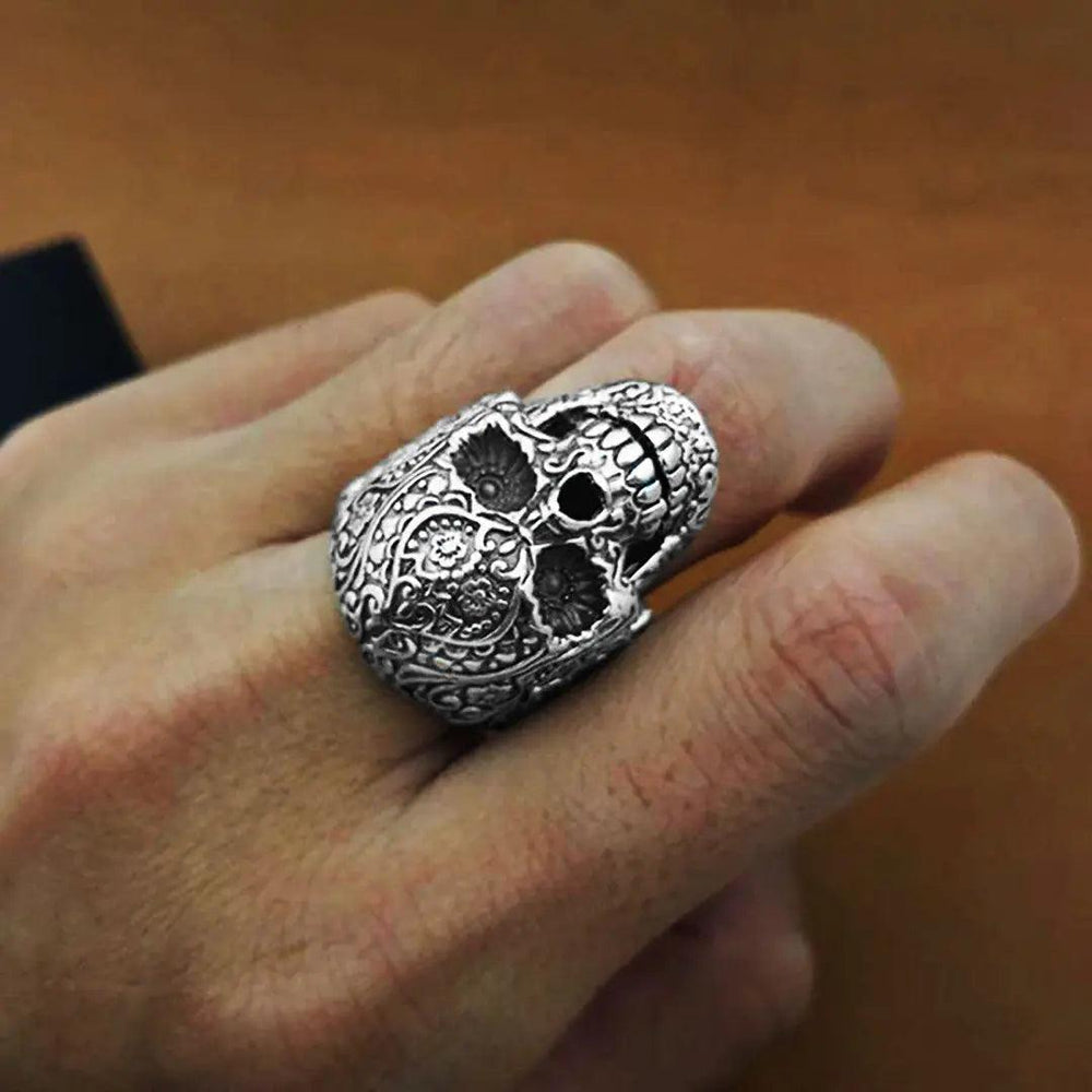 Anello Uomo GoSteel Teschio di ZuccheroEX-STOCK Canada