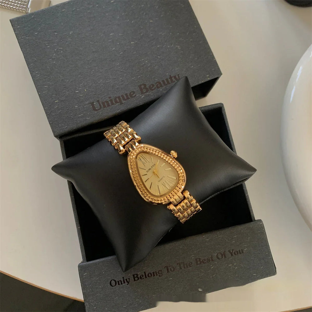 Golden Snake Head Gorgeous Chain Watch Women EX-STOCK Canada