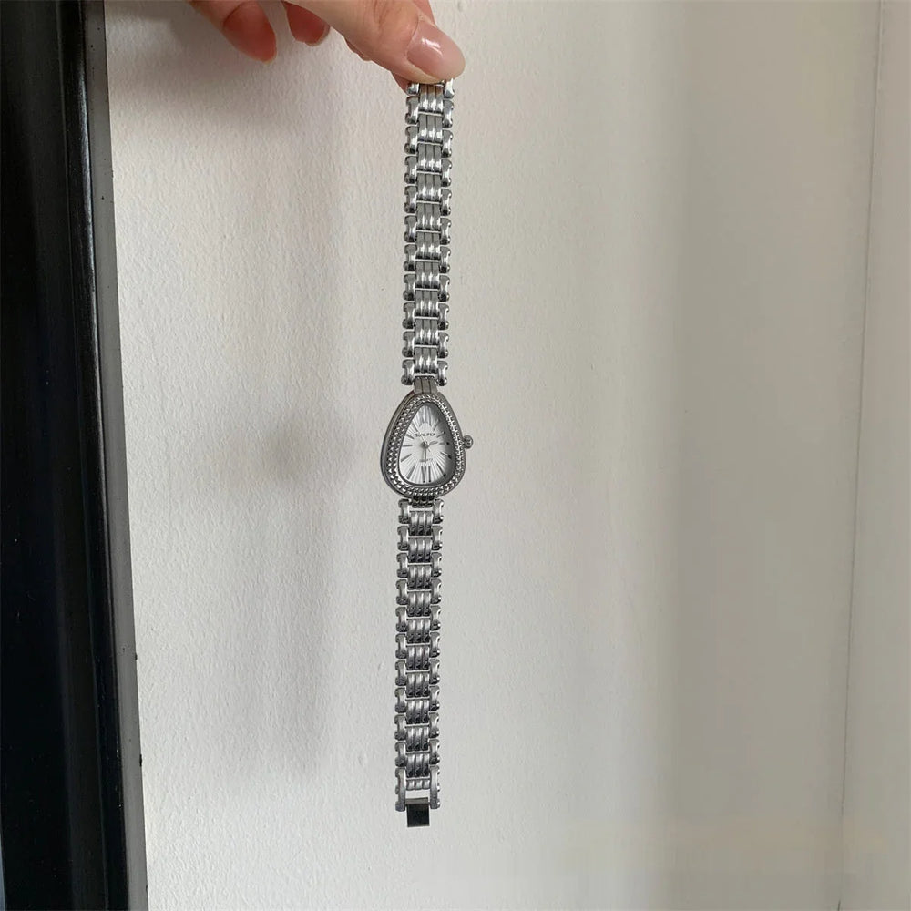 Golden Snake Head Gorgeous Chain Watch Women EX-STOCK Canada