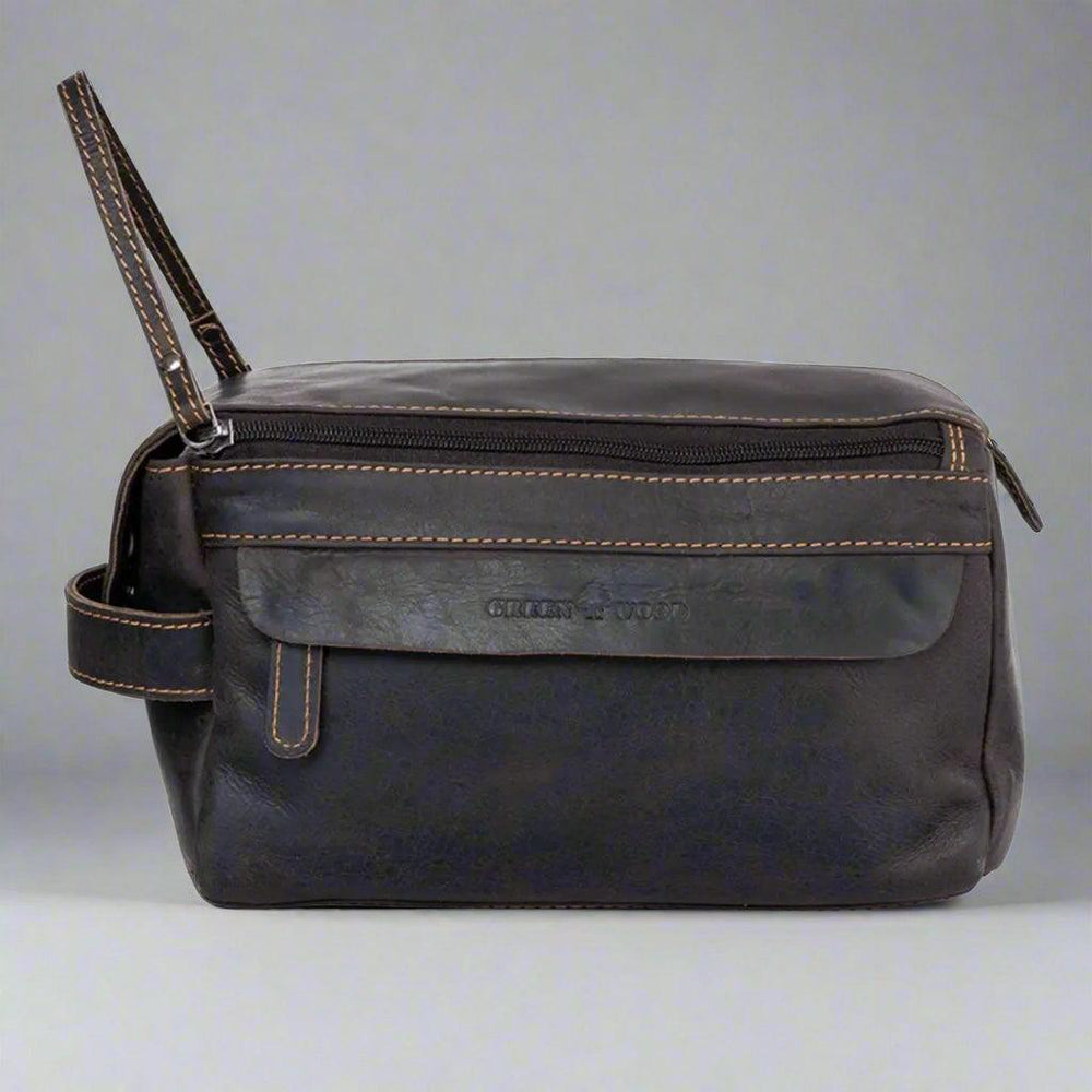 Borsa da viaggio in pelle Greenwood DarwinEX-STOCK Canada