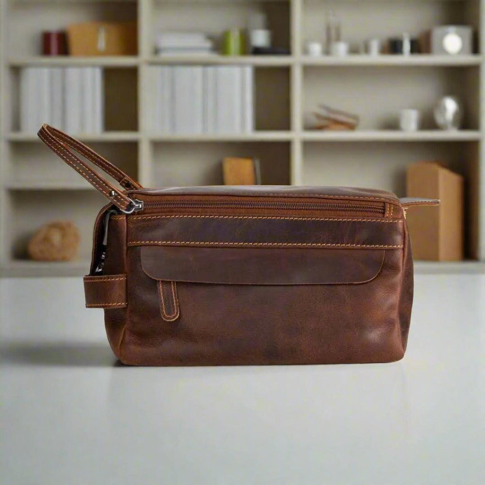Borsa da viaggio in pelle Greenwood DarwinEX-STOCK Canada