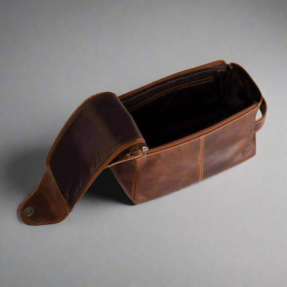 Borsa da viaggio in pelle Greenwood DarwinEX-STOCK Canada
