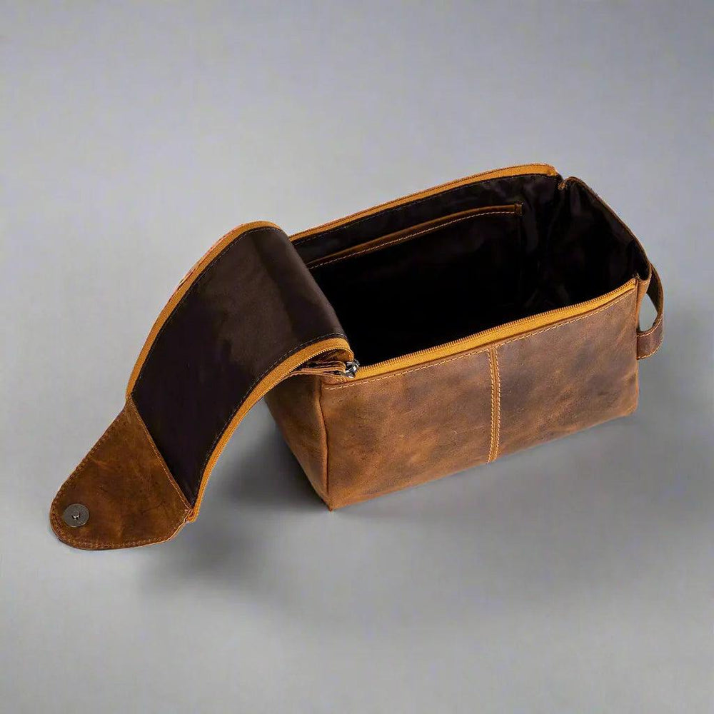 Borsa da viaggio in pelle Greenwood DarwinEX-STOCK Canada