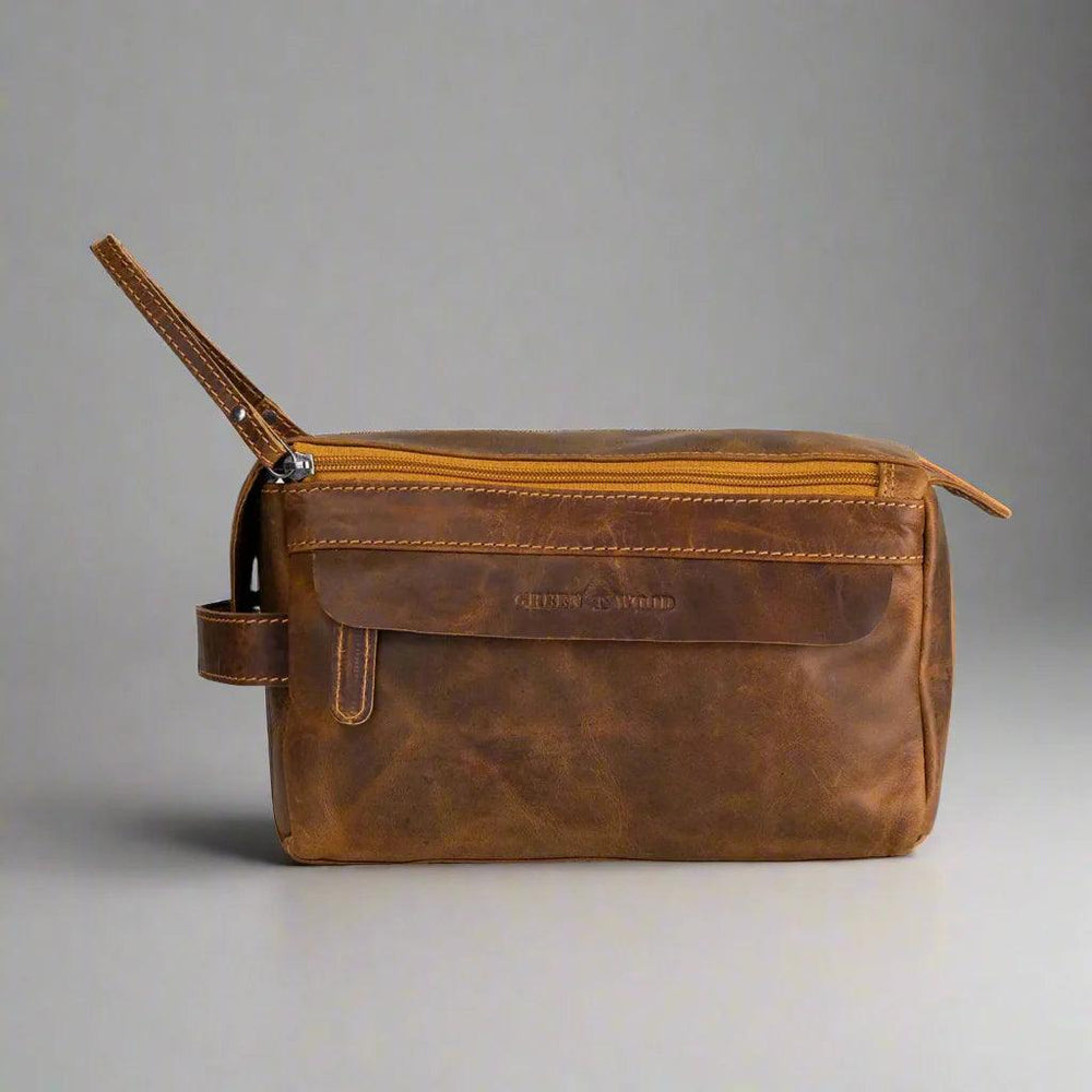 Borsa da viaggio in pelle Greenwood DarwinEX-STOCK Canada