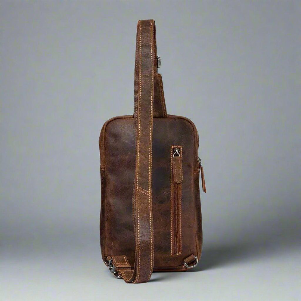 Zaino Borsa a tracolla Hamilton in pelle Greenwood - EX-STOCK Canada