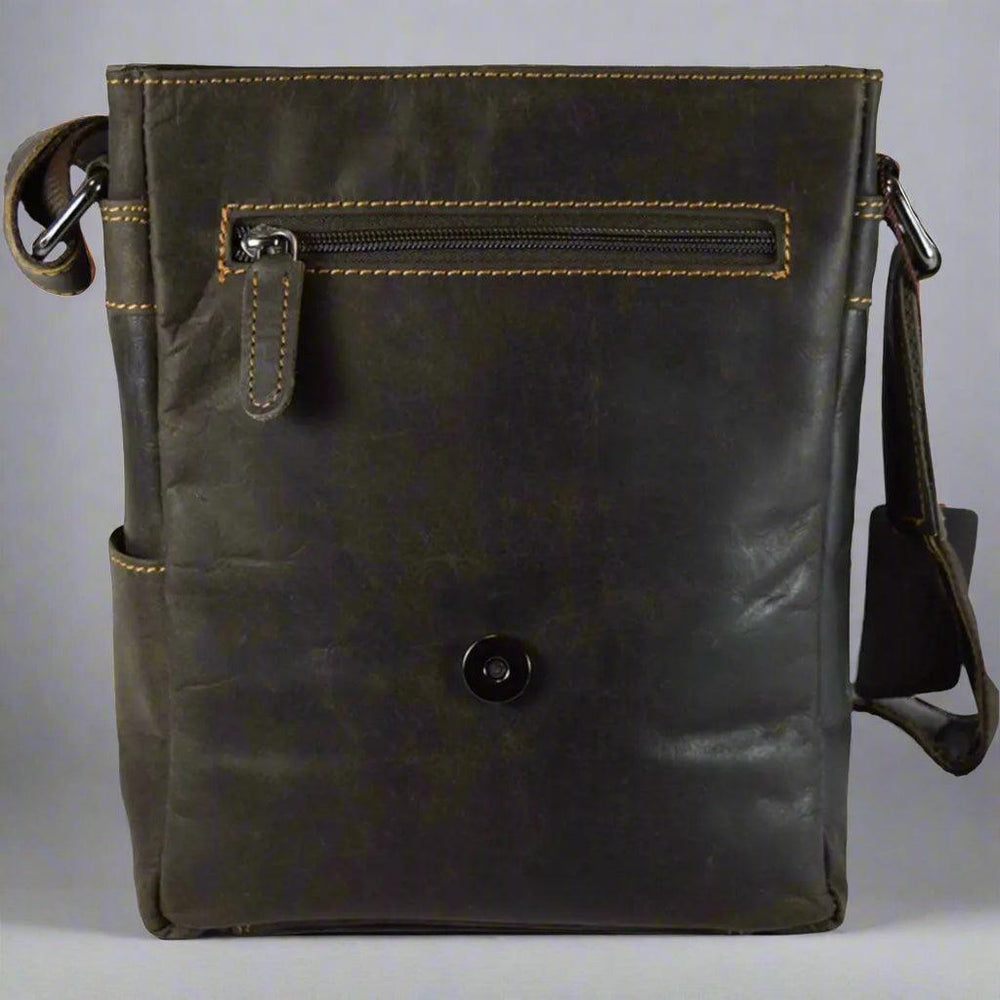 Borsa Messenger Mini Henry in Pelle GreenwoodEX-STOCK Canada