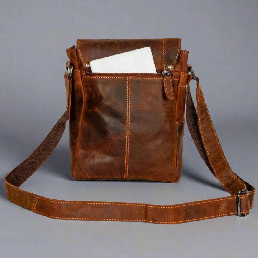Borsa Messenger Mini Henry in Pelle GreenwoodEX-STOCK Canada