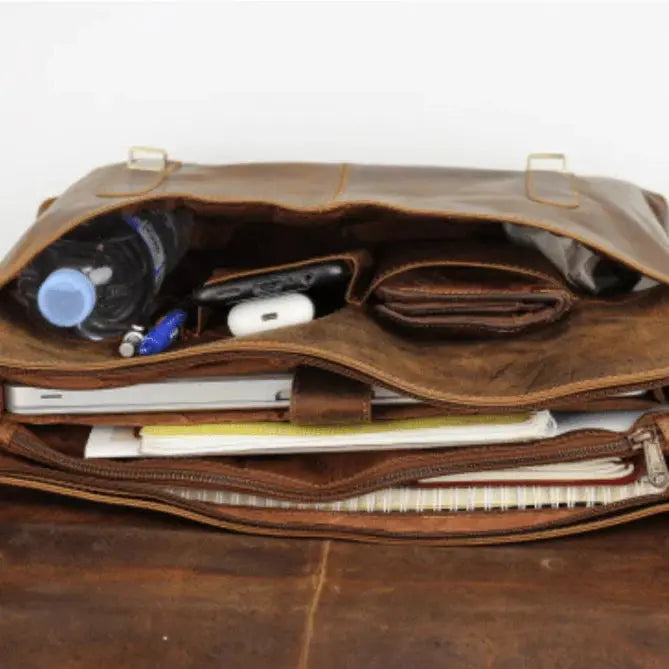 Greenwood Leather Laptop Bag EX-STOCK Canada