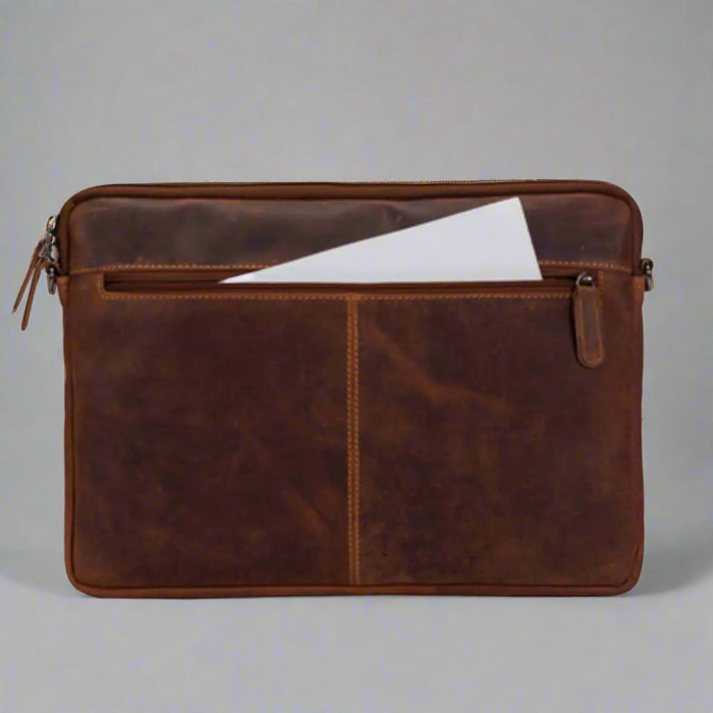 Greenwood Leather Montreal Laptop Sleeve EX-STOCK Canada