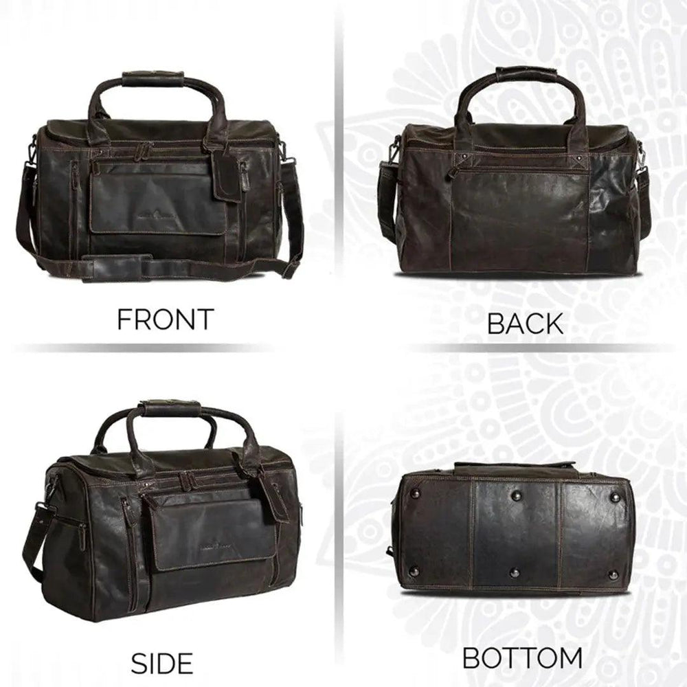 Borsa da viaggio grande a sacco Greenwood Leather Regina - EX-STOCK Canada